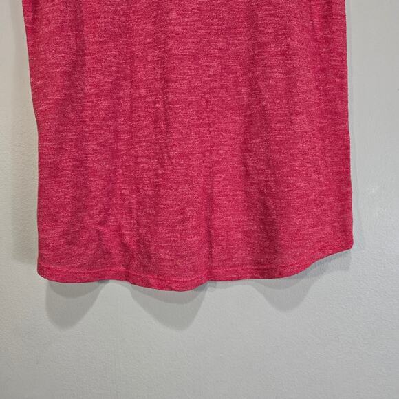 Homage  red ohio state print women's med relax fit tank top - Picture 5 of 9